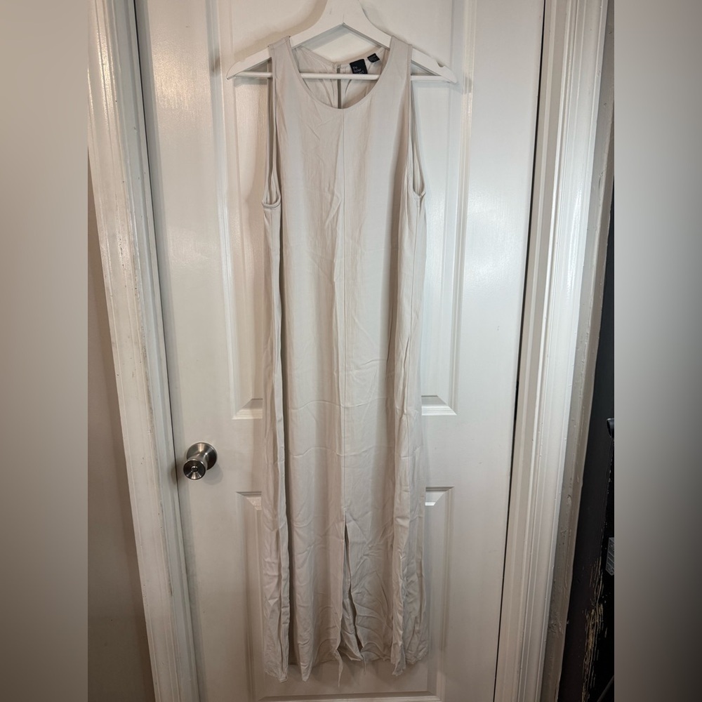 The Fisher Project Women’s Tencel Viscose Crinkle Crepe Maxi Dress - Size Medium